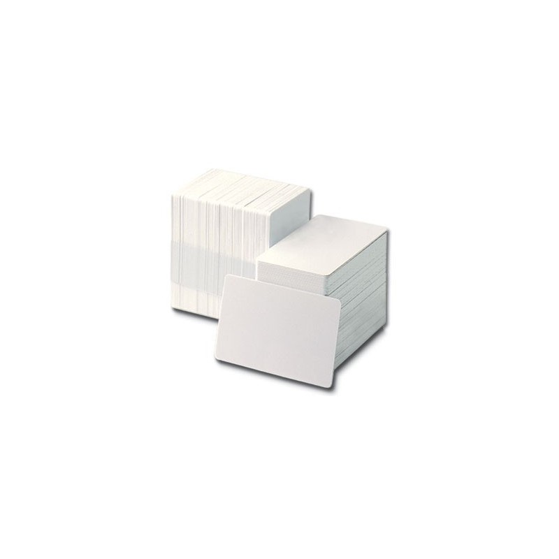 Blank, white, PVC cards Blank, white, PVC cards
