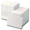 Blank, white, PVC cards  