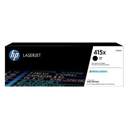415X Black LaserJet Toner Cartridge - (W2030X)