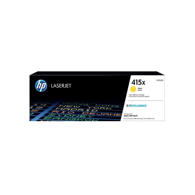 415X Yellow LaserJet Toner Cartridge W2032X 415X Yellow LaserJet Toner Cartridge W2032X