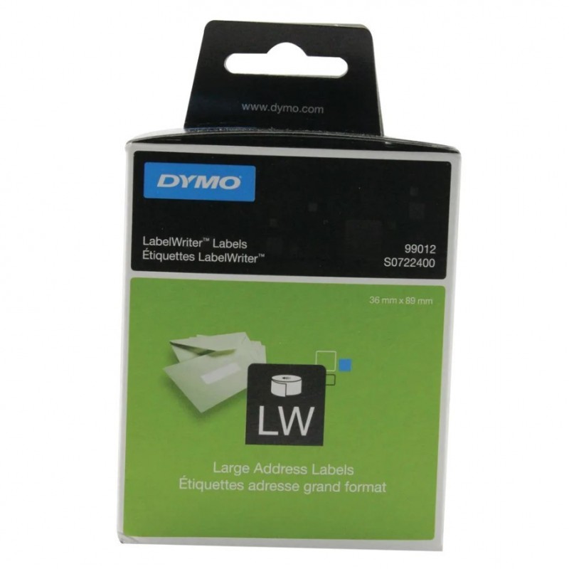 Dymo 99012 LabelWriter Large Address Labels Dymo 99012 LabelWriter Large Address Labels