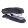 Rapesco Flat ClInch Half Strip Stapler (Black)