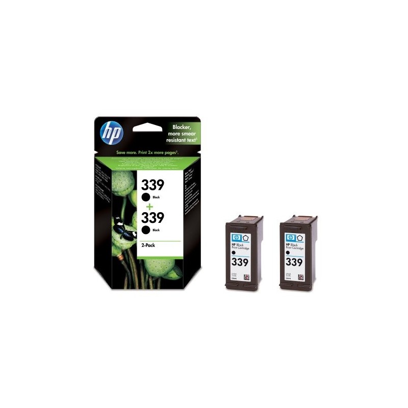 C9504A No.339 2Pk 21ml Black Ink