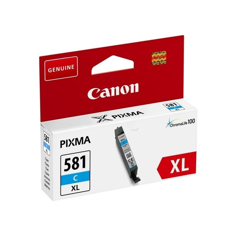 CLI-581XL (8.3ml) High Yield Cyan Ink Cartridge