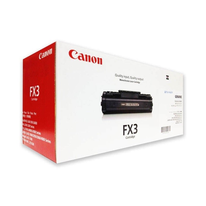 1557A003BA FX3 2.7k Black Toner