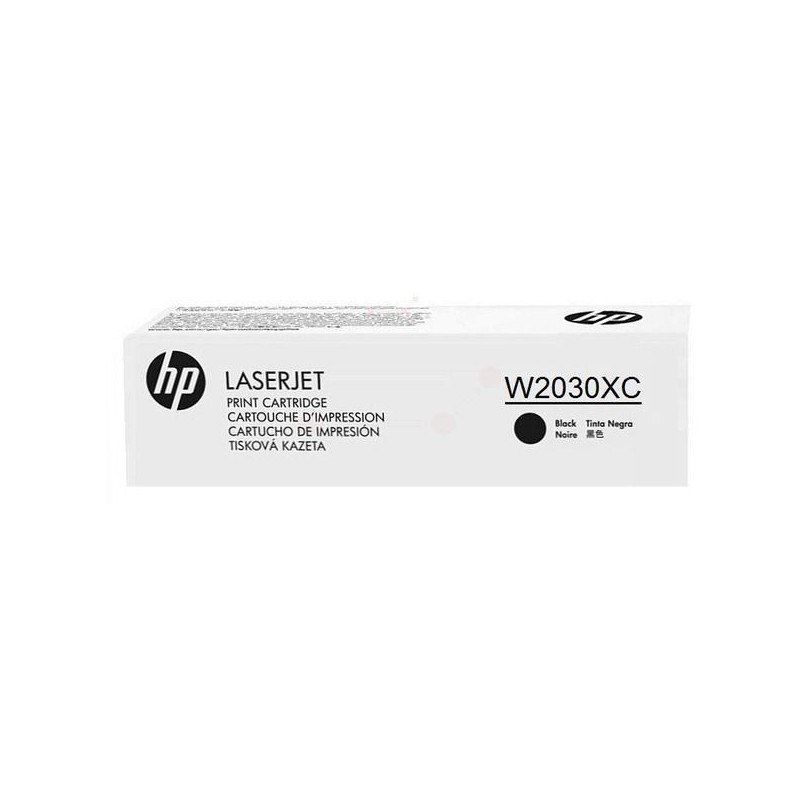 415X Black LaserJet Toner Cartridge - (W2030X) (Contract)