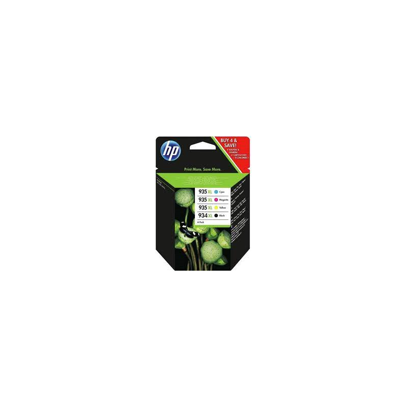 HP 934XL and 935XL High Yield CMYK Original Ink Cartridges