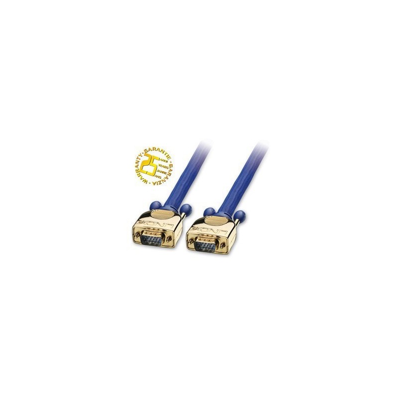 10m VGA Cable, Premium Gold M/M