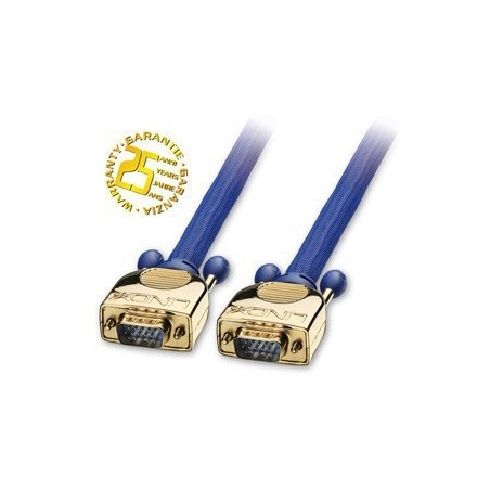 10m VGA Cable, Premium Gold M/M