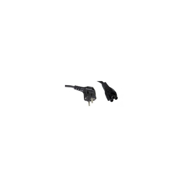 Clover Leaf Schuko Mains Power Cable, 2m