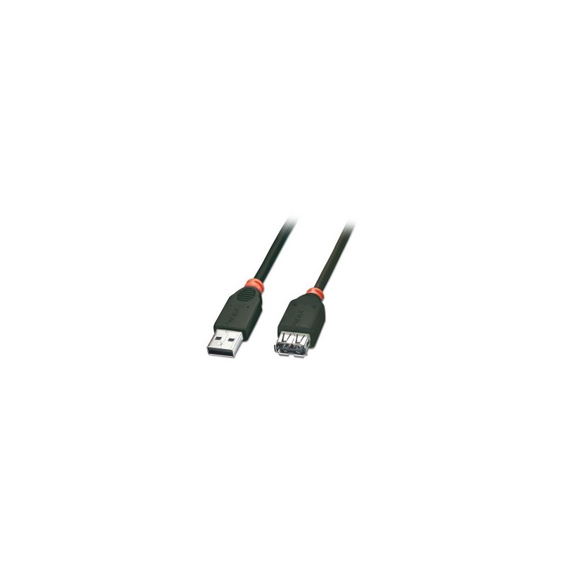 USB 2.0 Extension Cable Black 1m