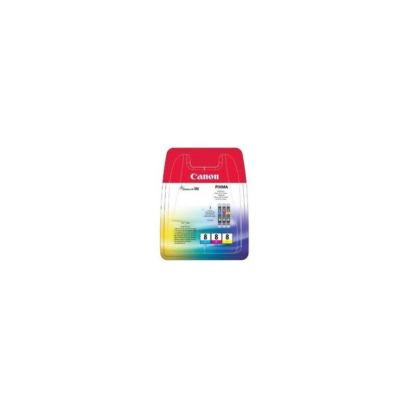 0621B029 CLI8 C/M/Y Multipack
