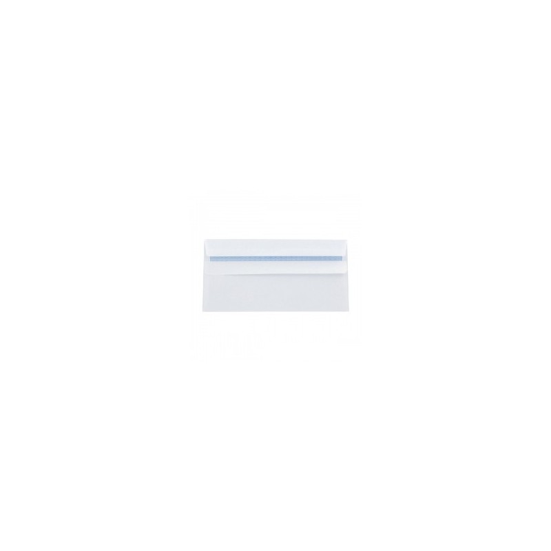 Q-Connect Envelope DL White P/Seal 80g (Pk 1000 )