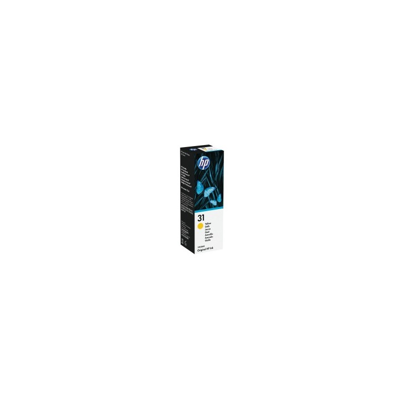 HP 31 70ml Yellow Ink Bottle 1VU28AE
