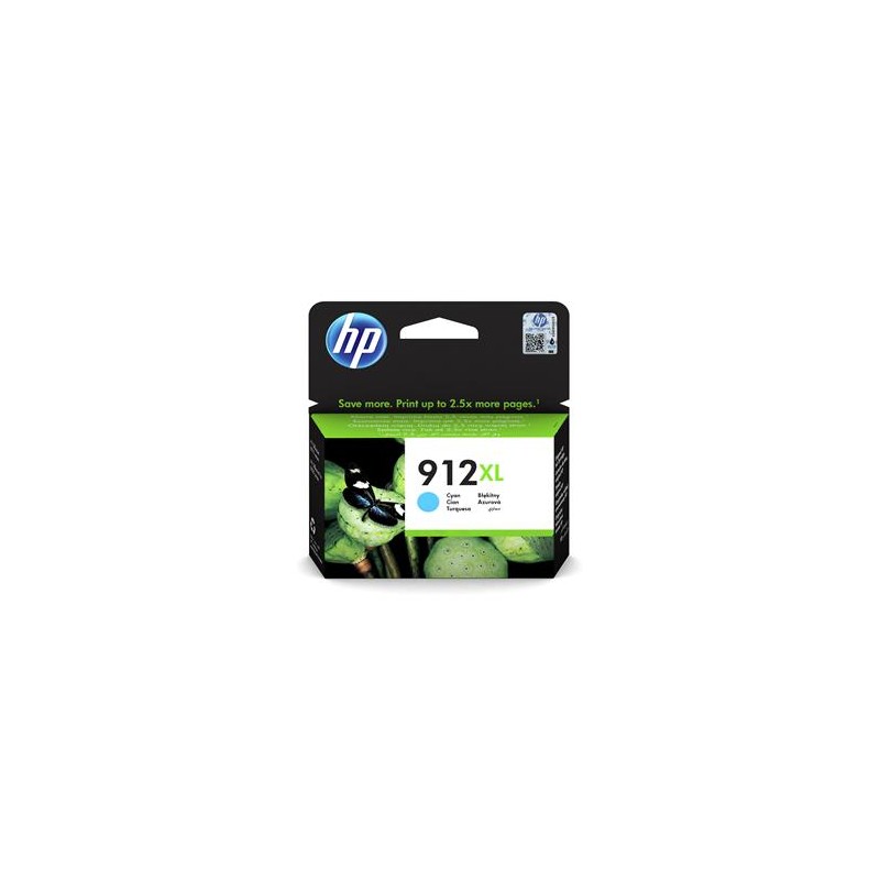 HP 912XL (Yield 825 Pages) Original Cyan Ink Cartridge