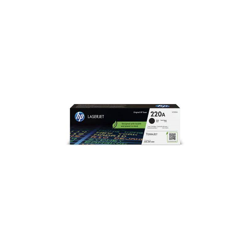 HP 220A Black Standard Toner Cartridge 2K Pages
