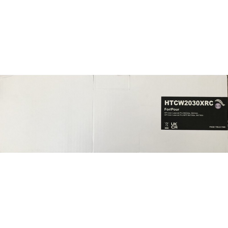 Remanufactured 415X Black LaserJet Toner Cartridge - (W2030X)