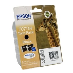 Epson Inks Black Hi-Cap 2Pk 11ml T07114H