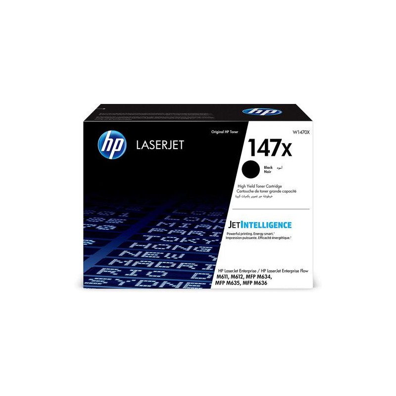 HP 147X Black Standard Capacity Toner Cartridge 25.2K pages - W1470X