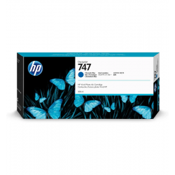 HP 747 Chromatic Blue Ink...