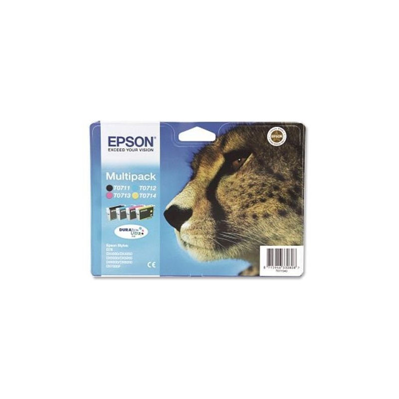 Epson Inks CMYK Hi-Cap T071540 Epson Inks CMYK Hi-Cap T071540