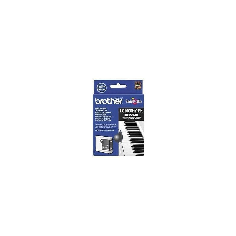 LC1000 900pgs Hi-Cap Blk Ink (LC1000HYBK)