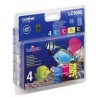 LC1000 Value Pack Ink (BK,C,M,Y) (LC1000VALBP)