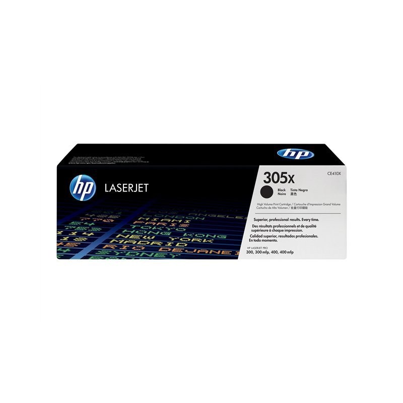 CE410X 305X - Toner cartridge - black - 4000 pages CE410X 305X - Toner cartridge - black - 4000 pages