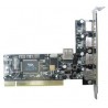 USB Card - 4+1 Port USB 2.0, PCI (32 Bit)