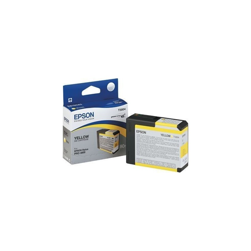 T580400 80ml Yellow Ink