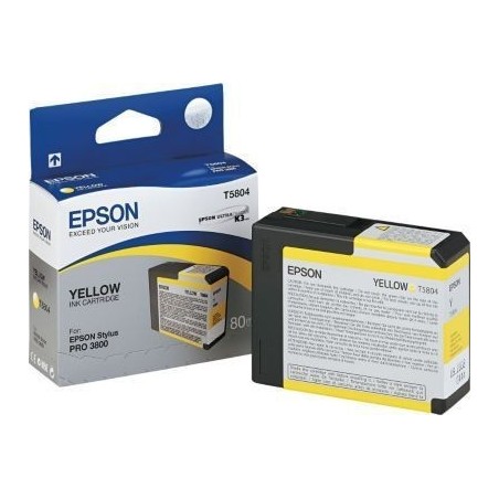 T580400 80ml Yellow Ink