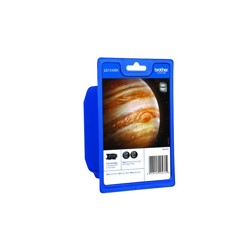 LC1240 Twin Pack Ink Black