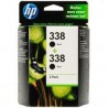 CB331EE No.338 Black Ink  Twin Pack