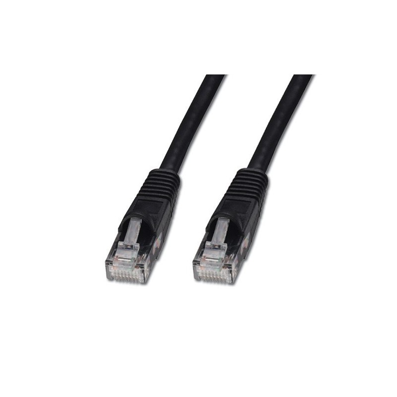 1m CAT6 UTP Cable, Black
