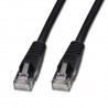 1m CAT6 UTP Cable, Black