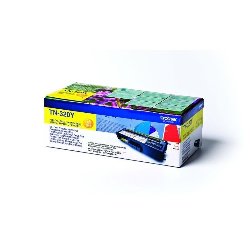 TN320Y 1.5k Yellow Toner