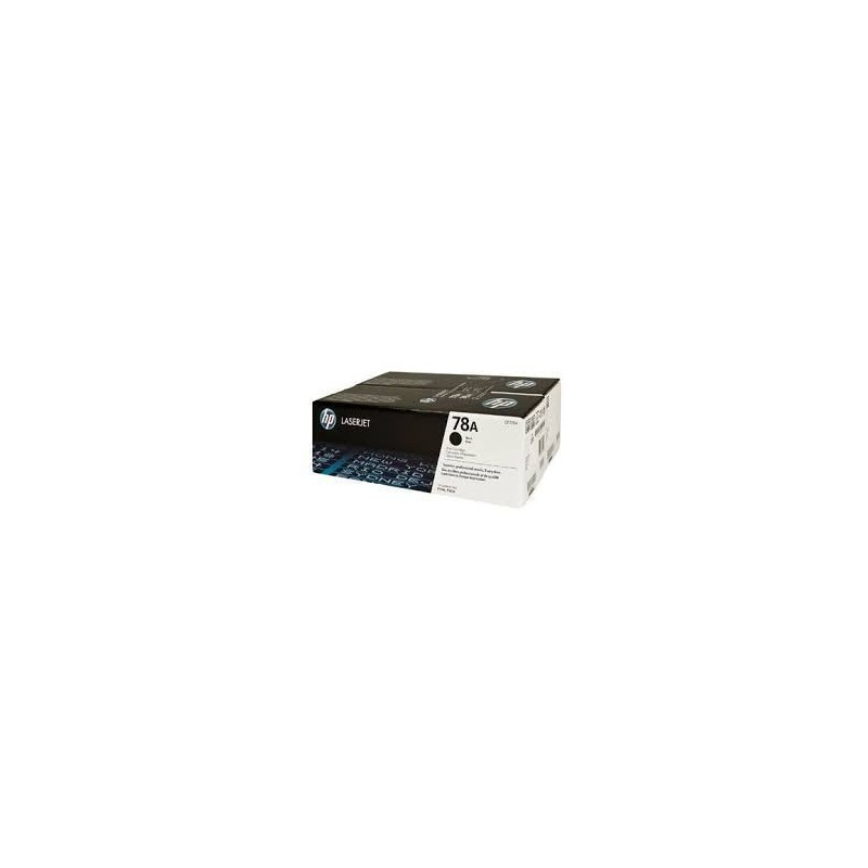 CE278AD 78A Dual Pk 2.1k Black Toner