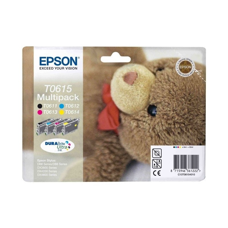 Teddy Bear Multipack Ink T06154010