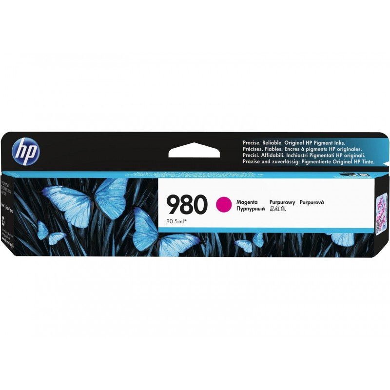D8J08A 980 Magenta Ink Cart 6.6k 87ml