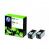 D8J47AE 920XL 2-Pack Black Ink Cart -1200 Page