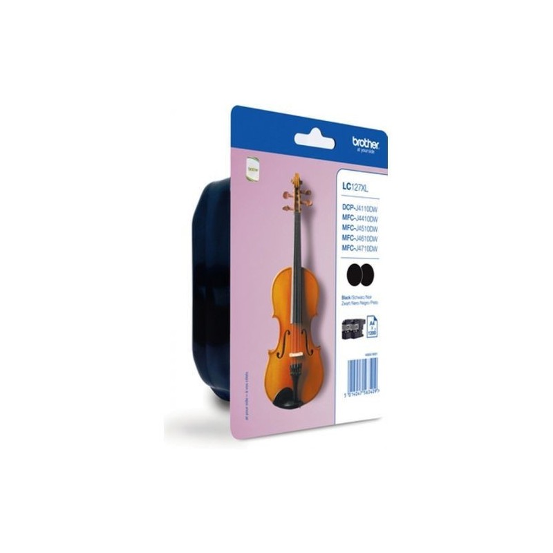  LC127XL Twin Pack Ink Black