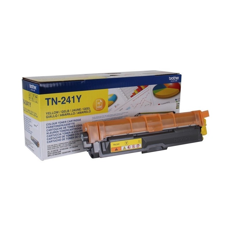 TN241Y 1.4k Yellow Toner
