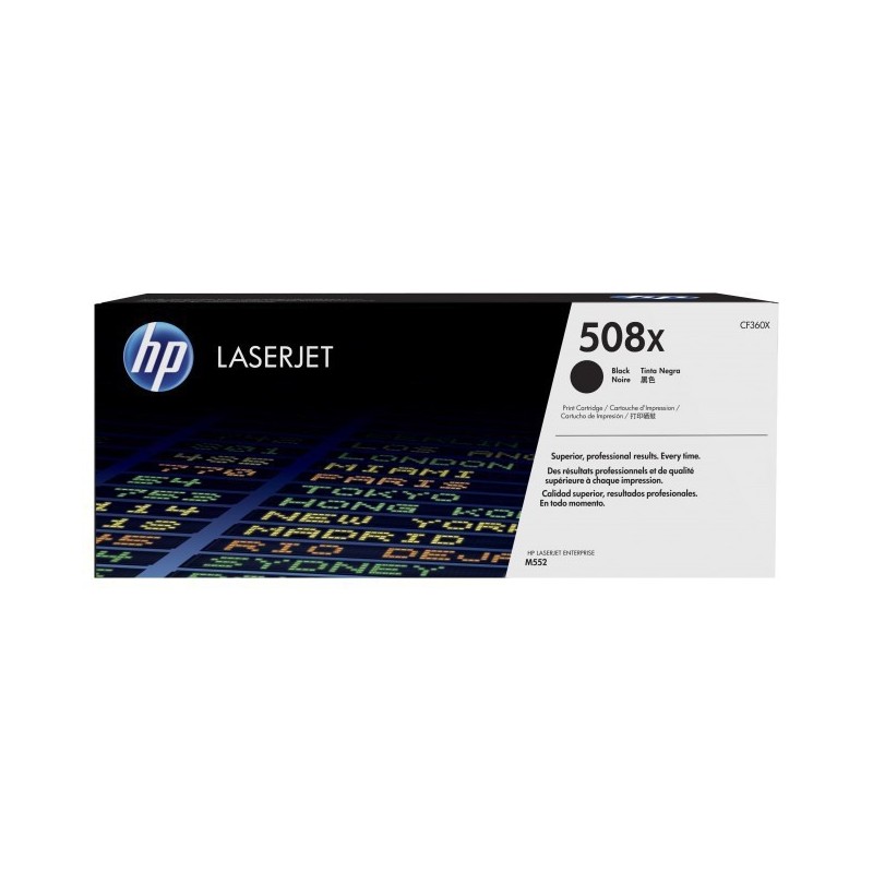CF360X 508X 12k Black Toner
