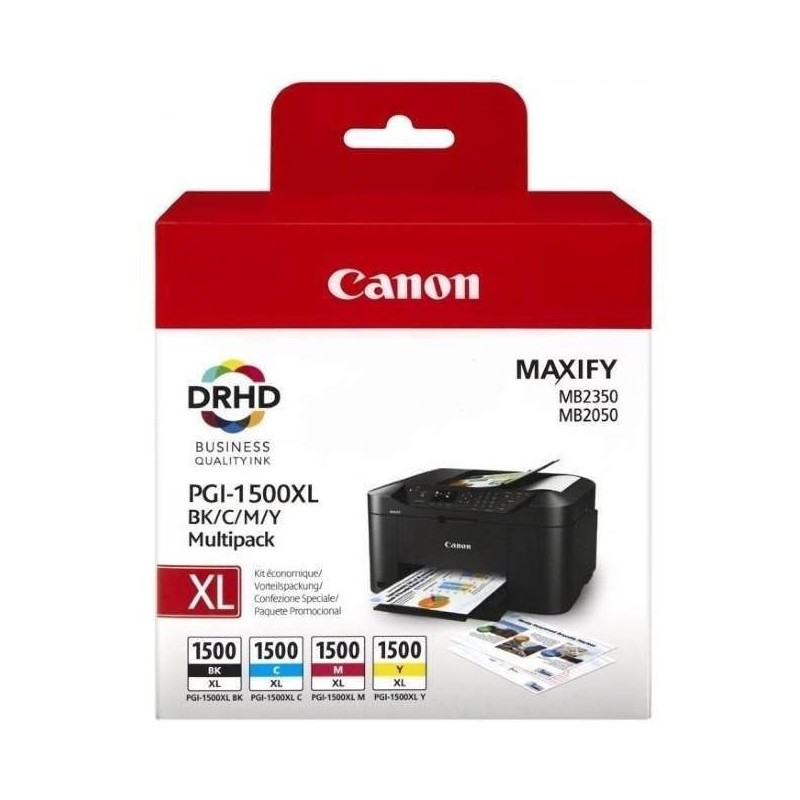 PGI1500XL/9182B004 BK, C, M, Y Multi Pack