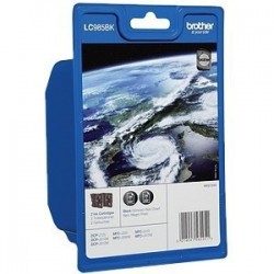 LC985 Twin Pack Ink Black