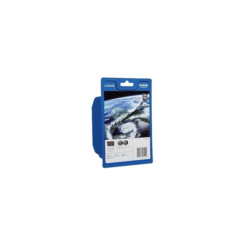 LC985 Twin Pack Ink Black
