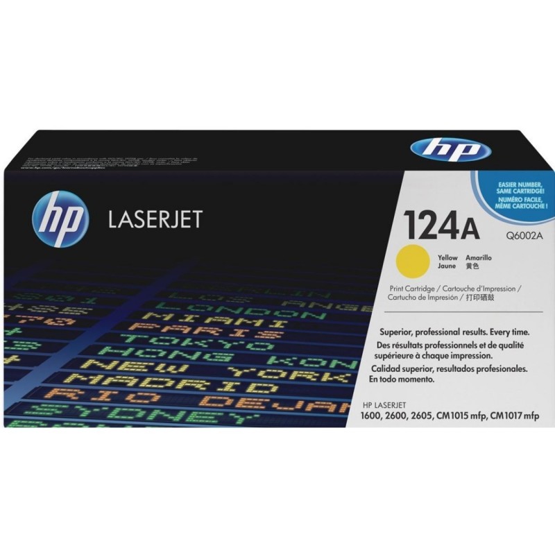 Q6002A Yellow Toner