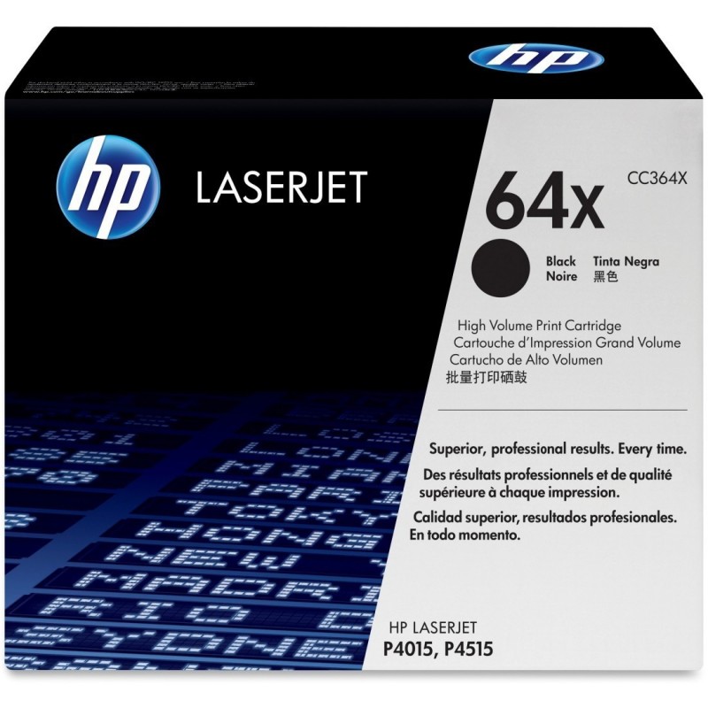 CC364X 64X 24k Hi-Cap Black Toner
