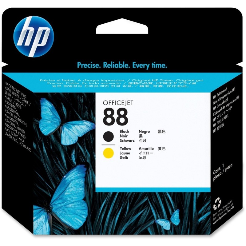 C9381A HP 88 Black and Yellow Printhead