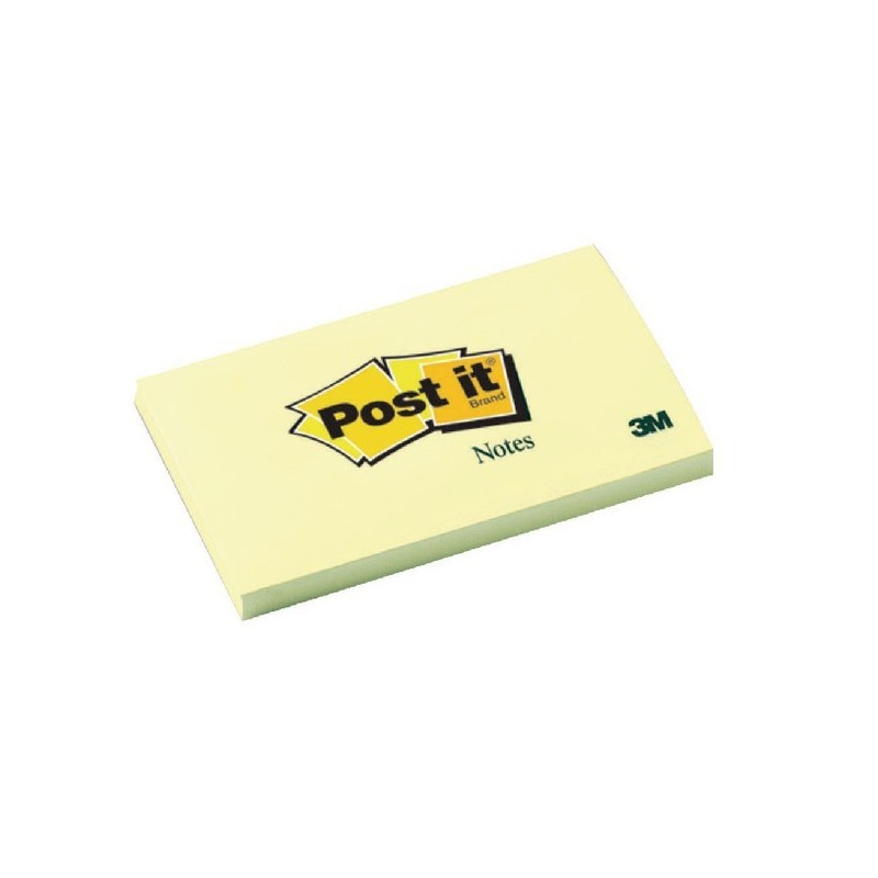 Post-it Note 76x127mm (Pack of 12) Yellow